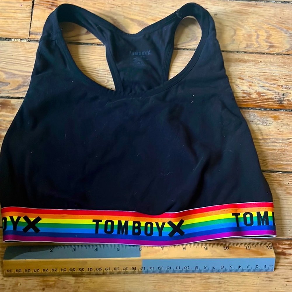 Black Tomboyx Racerback Soft Bra